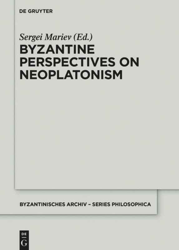 Couverture_Byzantine Perspectives on Neoplatonism