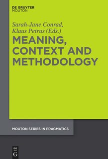 Couverture_Meaning, Context and Methodology