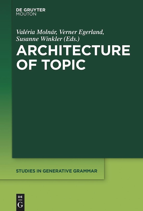 Front cover_Architecture Of Topic