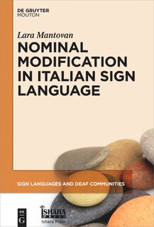 Front cover_Nominal Modification in Italian Sign Language