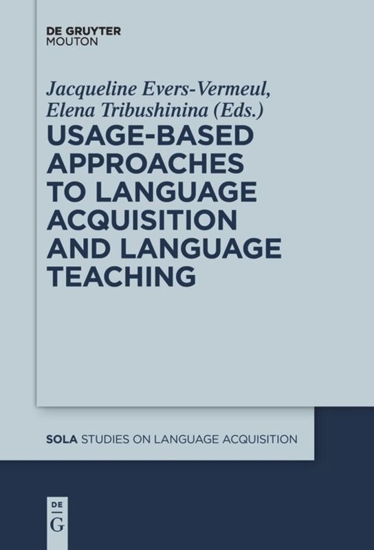 Front cover_Usage-Based Approaches to Language Acquisition and Language Teaching