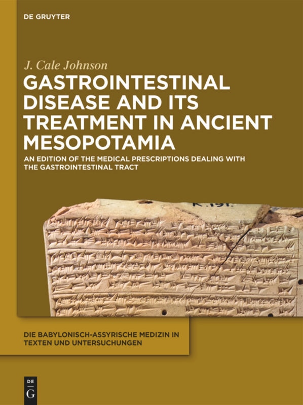 Front cover_Gastrointestinal Disease and Its Treatment in Ancient Mesopotamia