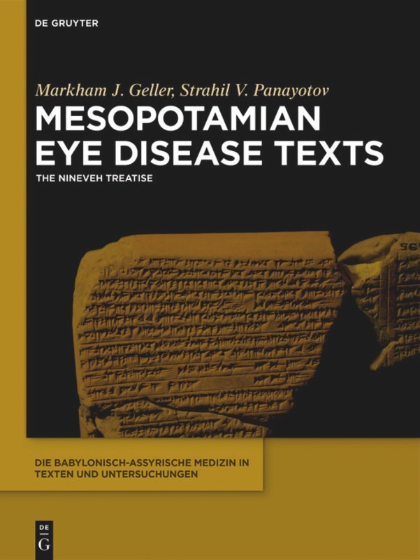 Couverture_Mesopotamian Eye Disease Texts