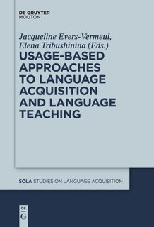 Front cover_Usage-Based Approaches to Language Acquisition and Language Teaching