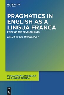 Front cover_Pragmatics in English as a Lingua Franca