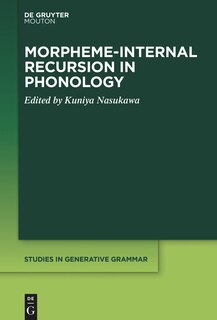 Front cover_Morpheme-internal Recursion in Phonology