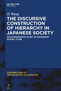 Couverture_The Discursive Construction of Hierarchy in Japanese Society