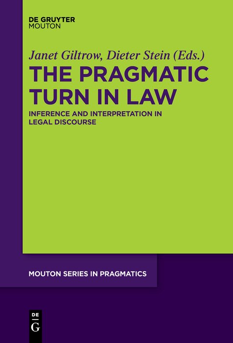 Couverture_The Pragmatic Turn in Law