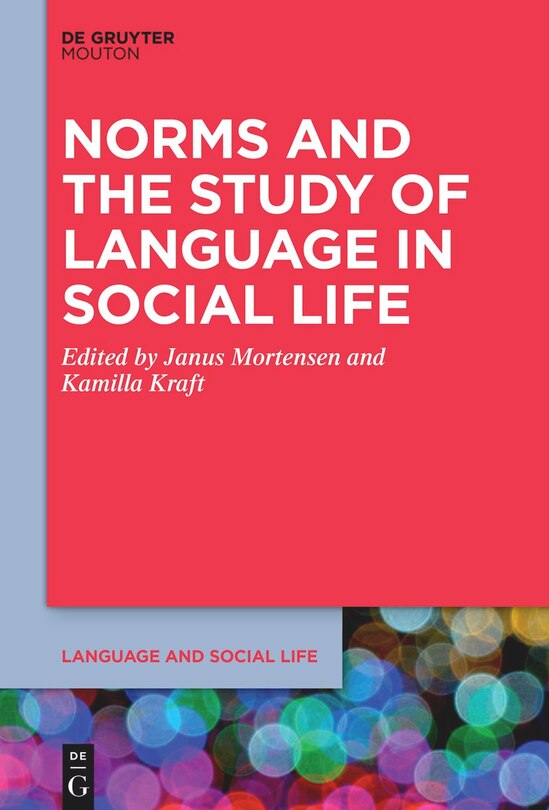 Couverture_Norms and the Study of Language in Social Life