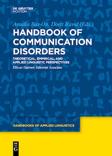 Front cover_Handbook of Communication Disorders
