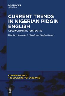 Front cover_Current Trends in Nigerian Pidgin English