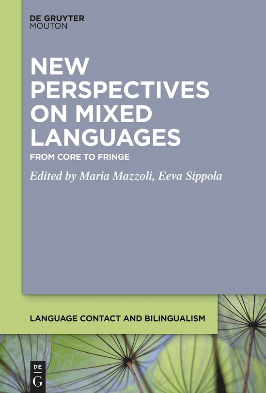 Front cover_New Perspectives on Mixed Languages
