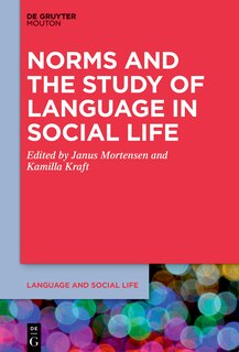 Couverture_Norms and the Study of Language in Social Life