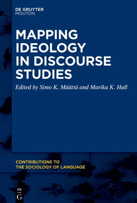 Front cover_Mapping Ideology in Discourse Studies