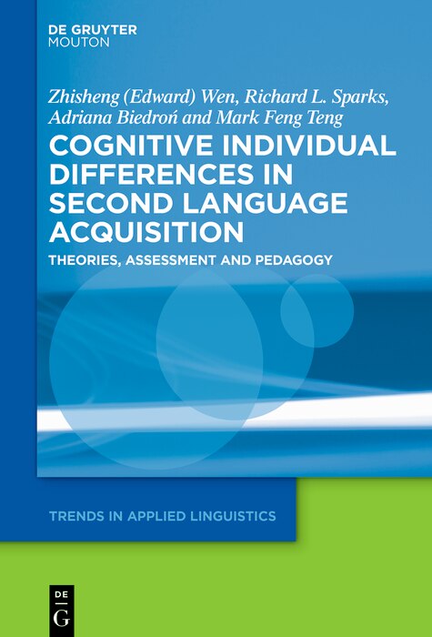 Couverture_Cognitive Individual Differences in Second Language Acquisition