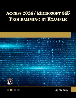 Front cover_Access 2024 / Microsoft 365 Programming By Example