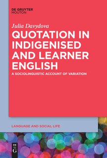Couverture_Quotation in Indigenised and Learner English