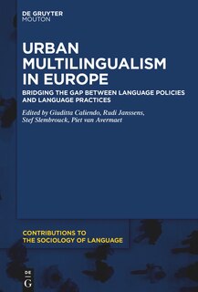 Front cover_Urban Multilingualism in Europe