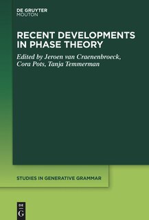 Couverture_Recent Developments in Phase Theory