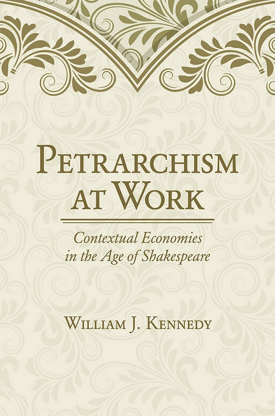 Front cover_Petrarchism at Work