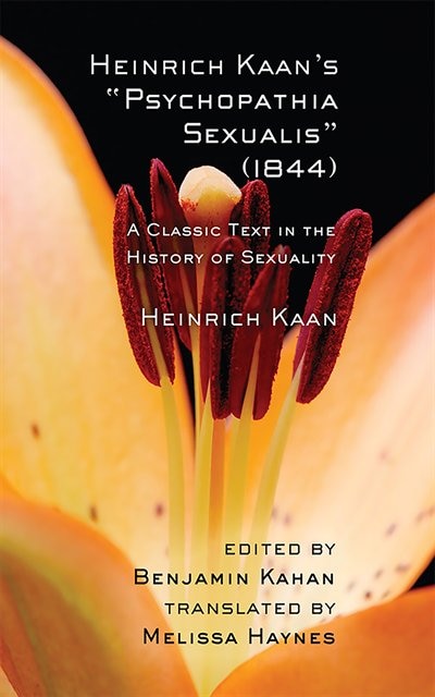Couverture_Heinrich Kaan's Psychopathia Sexualis (1844)