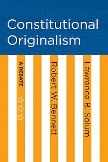 Front cover_Constitutional Originalism