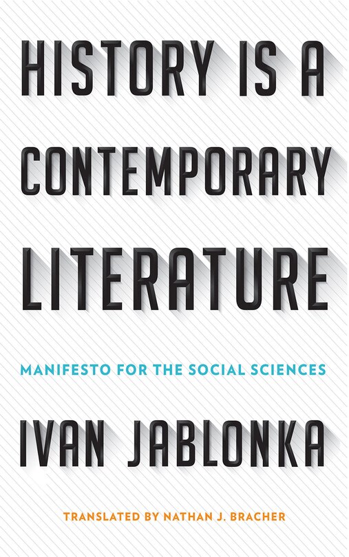 Couverture_History Is a Contemporary Literature
