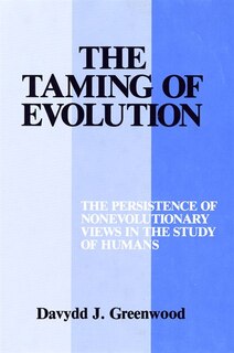 Couverture_The Taming of Evolution