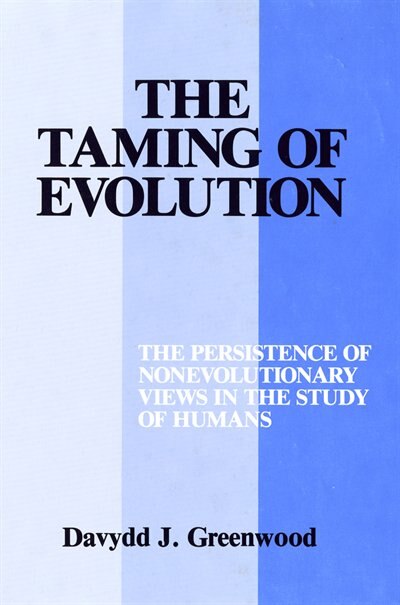 Couverture_The Taming of Evolution