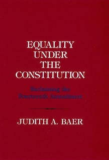 Couverture_Equality Under The Constitution