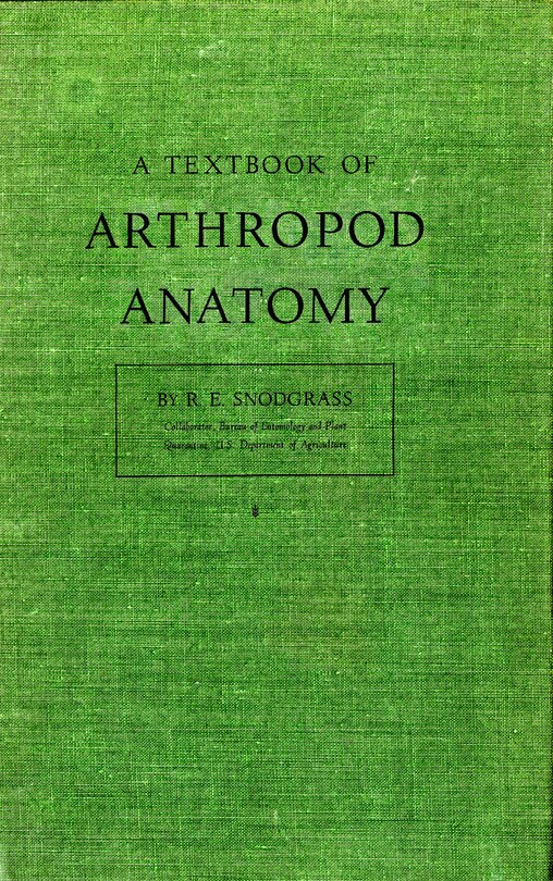 Front cover_Textbook of Arthropod Anatomy