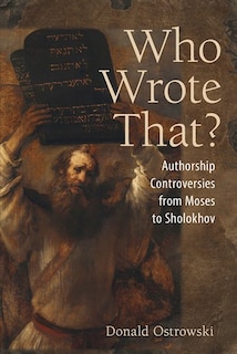 Front cover_Who Wrote That?
