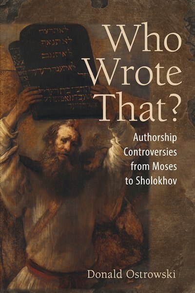 Front cover_Who Wrote That?