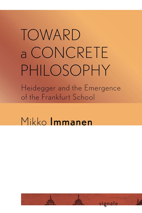 Front cover_Toward A Concrete Philosophy