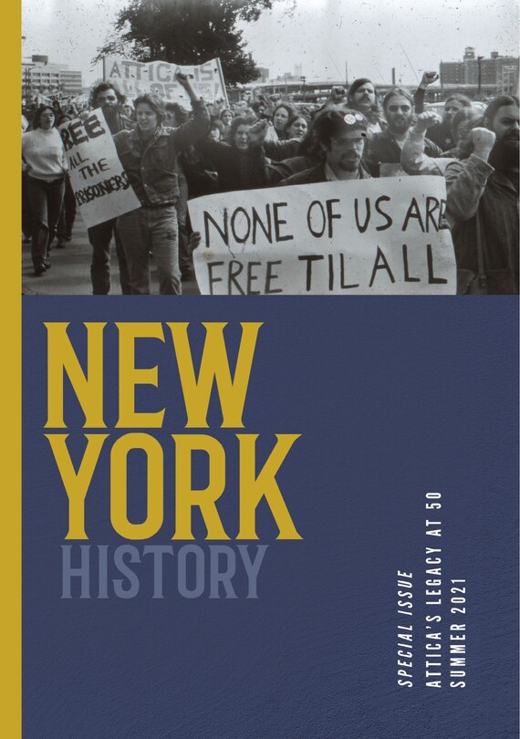 Front cover_New York History, Volume 102, Number 1