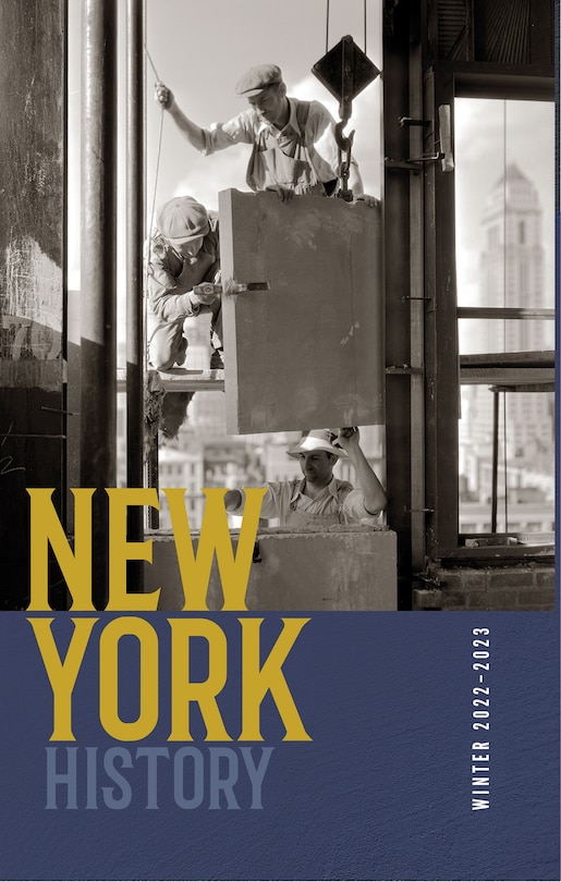 Couverture_New York History, Volume 103, Number 2