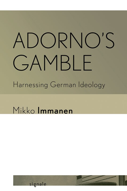 Couverture_Adorno's Gamble