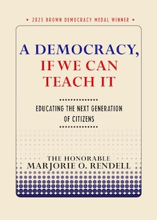Front cover_A Democracy, If We Can Teach It