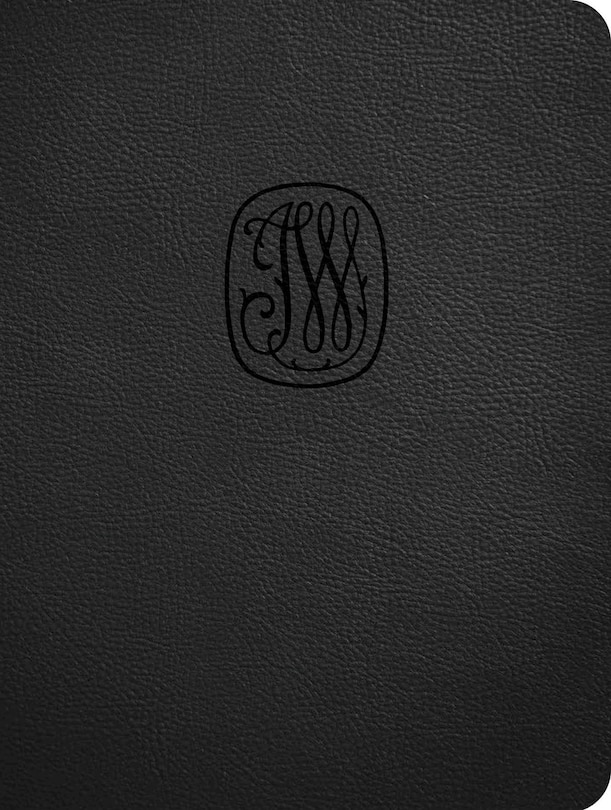 Front cover_NRSV Wesley Study Bible Charcoal Bonded Leather