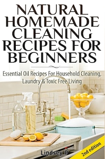 Couverture_Natural Homemade Cleaning Recipes for Beginners