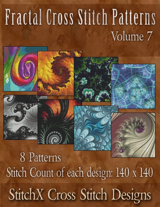 Front cover_Fractal Cross Stitch Patterns Volume 7