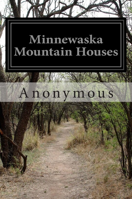 Front cover_Minnewaska Mountain Houses