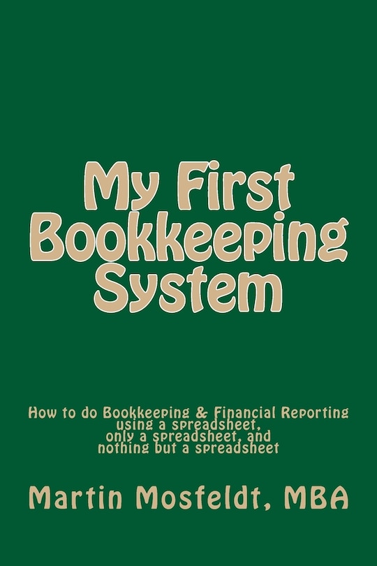 Front cover_My First Bookkeeping System