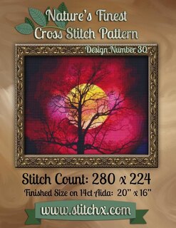 Couverture_Nature's Finest Cross Stitch Pattern