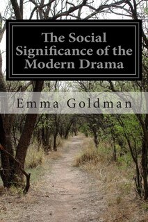 Front cover_The Social Significance of the Modern Drama