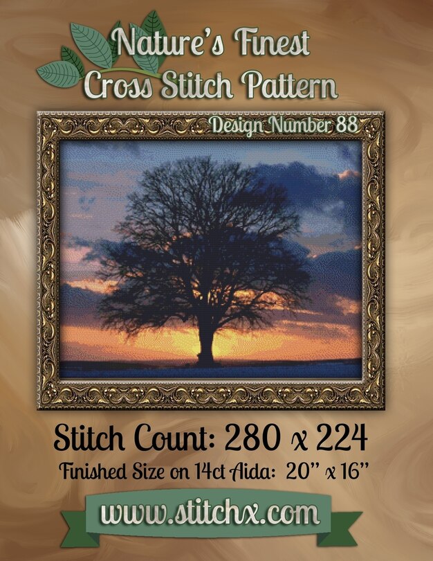 Nature's Finest Cross Stitch Pattern: Design Number 88