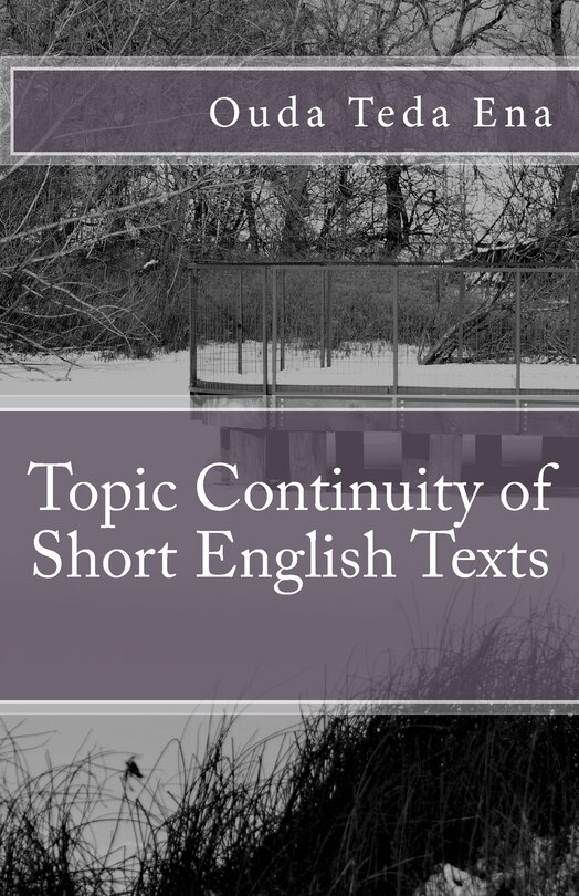 Couverture_Topic Continuity of Short English Texts