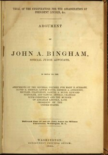 Couverture_Trial of the Conspirators for the Assassination of President Lincoln