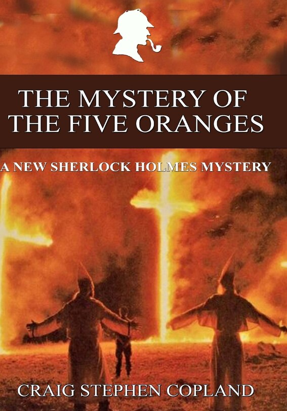Front cover_The Mystery of the Five Oranges - Large Print