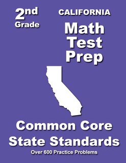 Front cover_California 2nd Grade Math Test Prep
